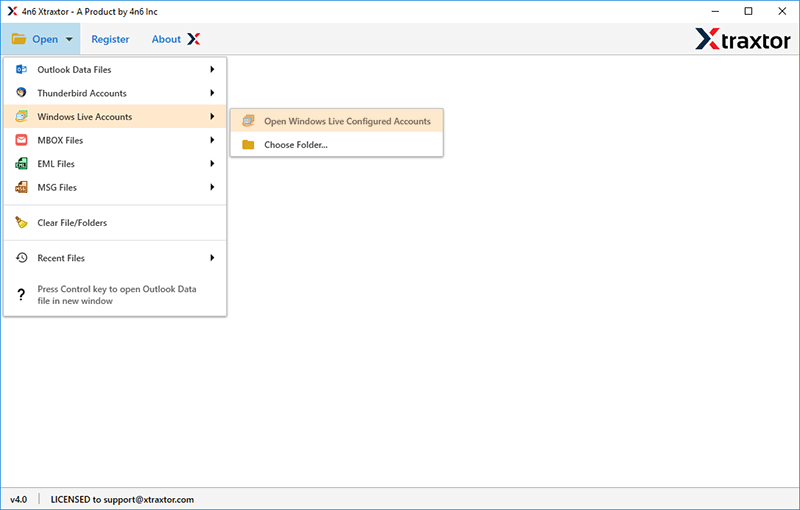 transfer Windows Live Mail to Office 365