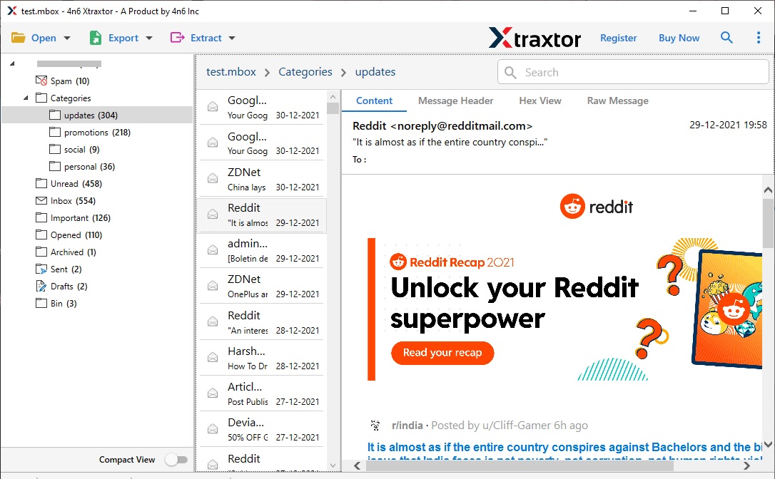 Export Email from Eudora to Outlook