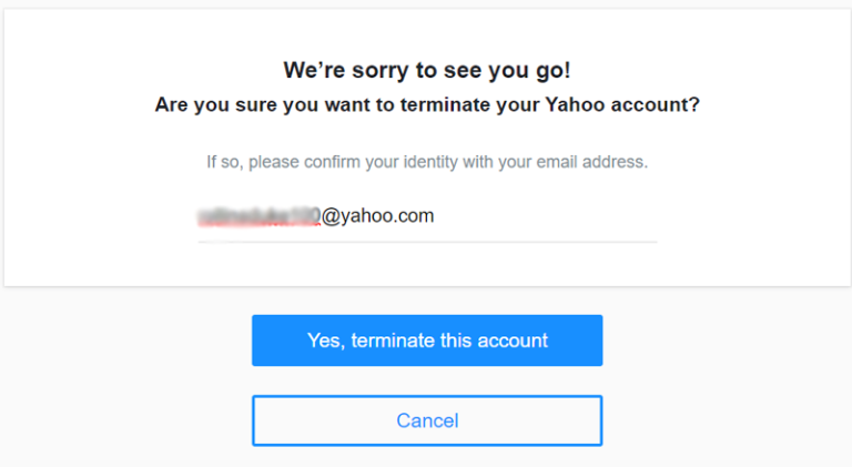 How to Delete Yahoo Email Account Permanently?