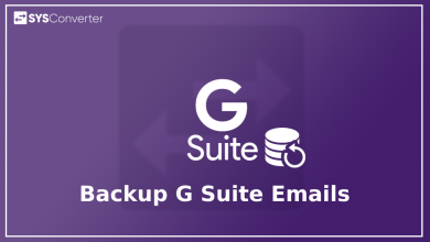 Backup G Suite Emails