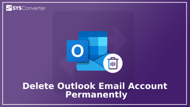 Delete Outlook Email Account Permanently