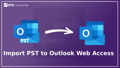 Import PST to Outlook Web Access