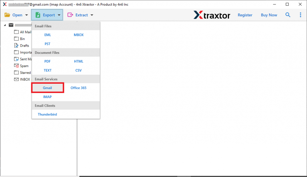 transfer email folders from one gmail account to another
