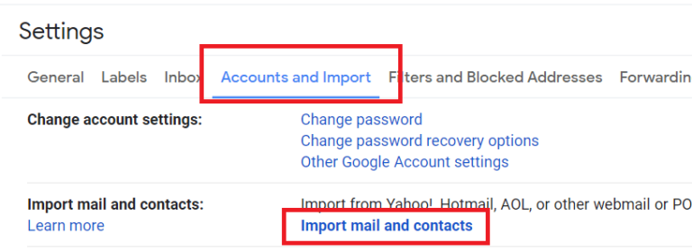 export Gmail Folders to Another Gmail