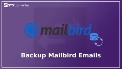 Backup Mailbird Emails