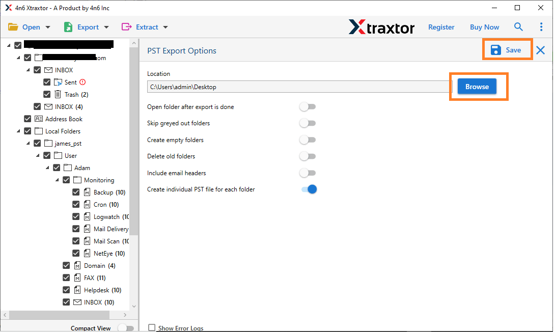 Backup Mailbird Emails