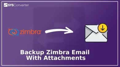 Backup Zimbra Email