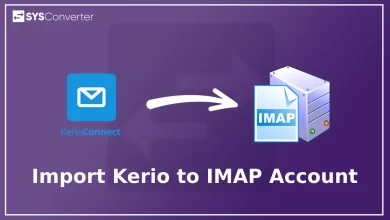 Import Kerio to IMAP